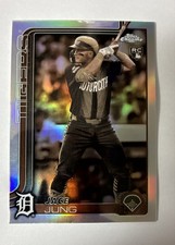 2025 Topps Chrome - Jace Jung #225 Sepia Refractor (RC)