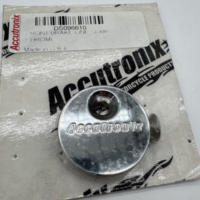 Harley Accutronix Front Brake Line Sandwich Clamp 5/16 DS096610 NOS