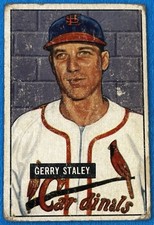 1951 Bowman #121 Gerry Staley