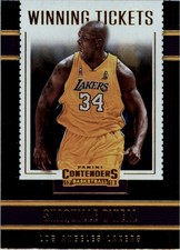 2017-18 Panini Contenders Winning Tickets #27 Shaquille O'Neal - BSK