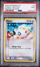 Togepi 78/101 Reverse Holo EX Hidden Legends 2004 Pokemon TCG PSA 9 Mint Low POP on eBay
