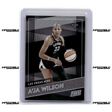 2026 Panini National NSCC VIP Silver - Black Holo #1 A'ja Wilson SP