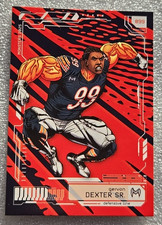 2025 CHICAGO BEARS GERVON DEXTER SR # 99 PANINI MONSTERS OF THE MIDWAY SP