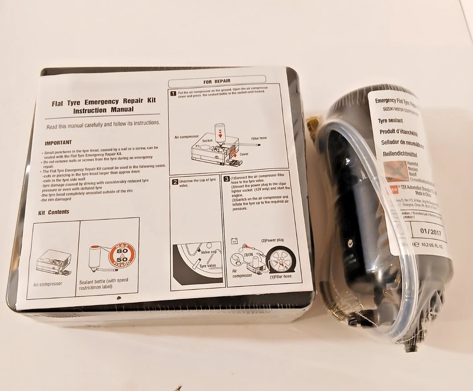 Suzuki Kizashi 2013 bomba de aire y limo para reparación de neumáticos Foto 2 de 2
