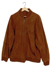 Bomber uomo Mainpol scamosciato taglia 56 marrone casual