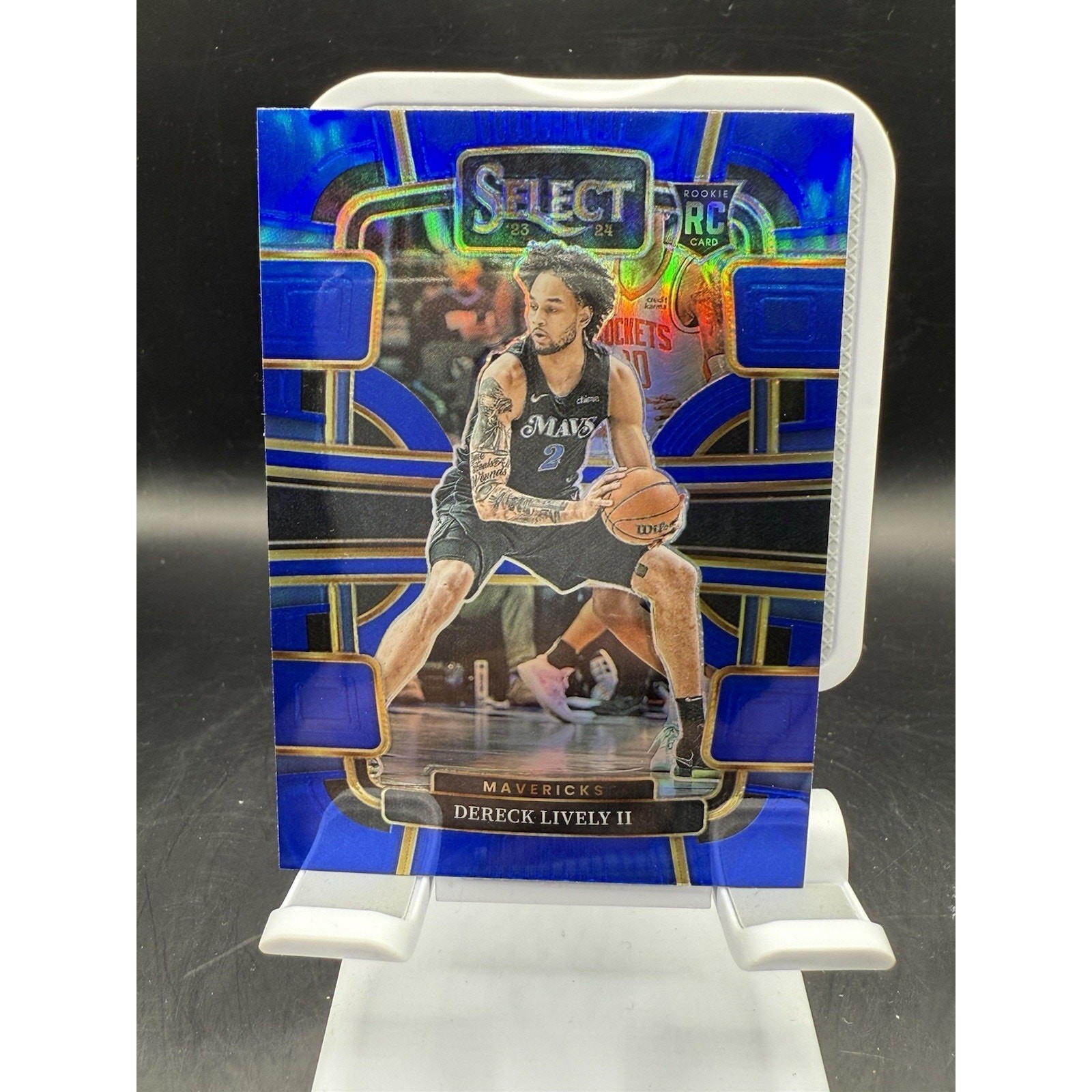 2023-24 Panini Select Dereck Lively Silver Prizm Rookie # 76 Dallas Mavericks RC