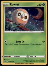 pokemon rowlet card value SV2/SV94 Rowlet | Rare Holo Card | Hidden Fates Shiny Vault
