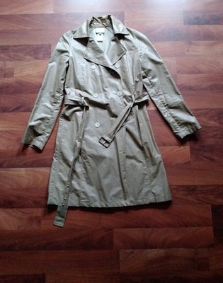 CELINE Damen Mantel, Trenchcoat,  Gr. S-34/38, Beige, Logo, Made in France