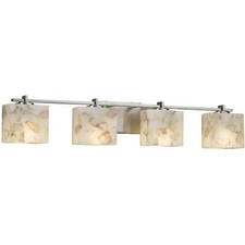 Justice Design Group ALR-8444-55-MBLK-LED4-2800 - Bathroom Fixtures
