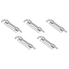 Chiusura a Molla (3,27") 5pz Acciaio Inox 304 Bullone Destro Pin Blocco Caricato