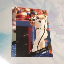 Leaf 1993 Jeff Bagwell Astros #125 Base Set error miscut MLB Card