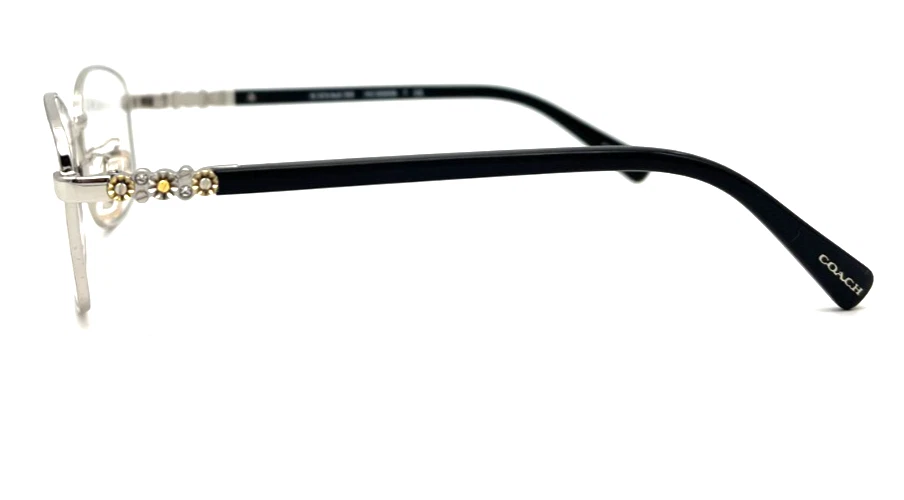 NUEVAS GAFAS COACH HC5083B 9015 PLATEADAS/NEGRAS AUTÉNTICAS 51-14-135 Foto 3 de 4