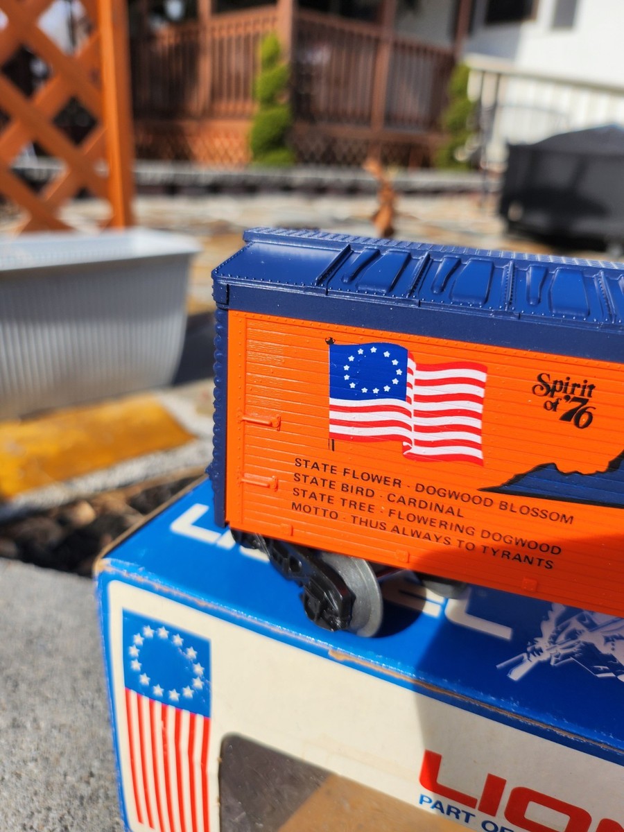 Lionel Spirit of 76 Virginia Boxcar 6-7610 for sale online | eBay