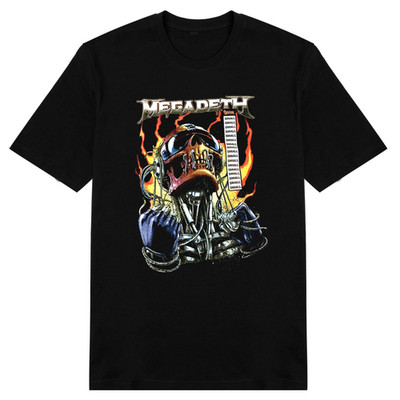 Megadeath Dread and the Fugitive Mind Cotton Black Men All Size T-shirt