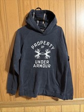 Under Armour Mens Size M Black Camo Property Of Under Armour Hoodie Sweatshirt