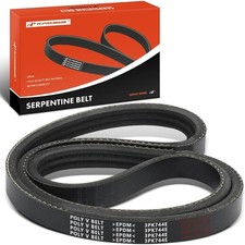 A-Premium Stretch Fit Serpentine Drive Belt Compatible with Chevrolet, GMC Cad
