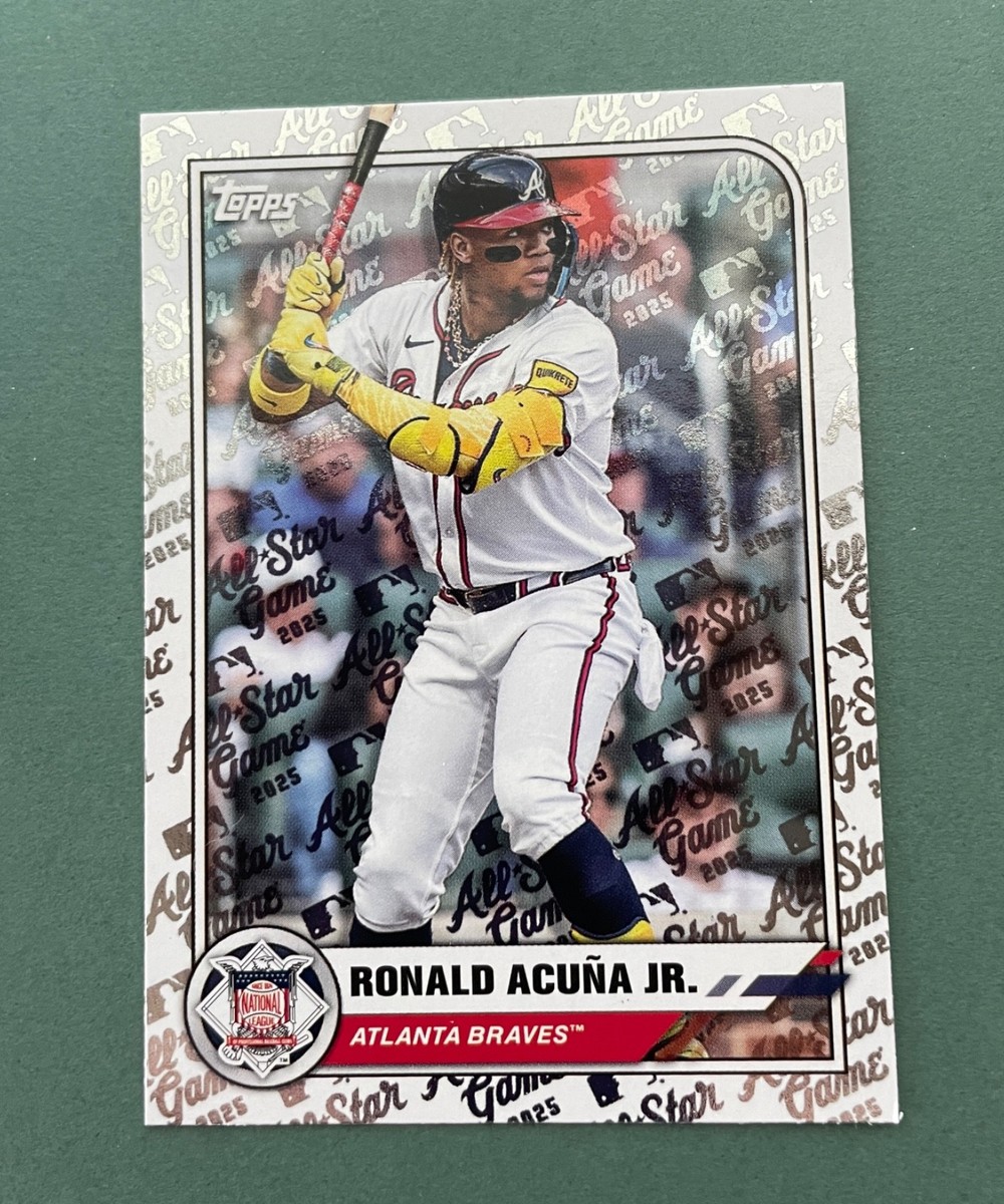 ゲームセンター・ゲームカード RONALD ACUNA JR RONALD ACUNA JR. 2025 TOPPS SERIES 2 
