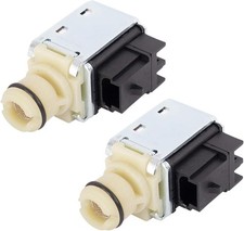 TRQ Transmission Shift Control Solenoid PAIR Compatible with Chevy GMC Cadill...