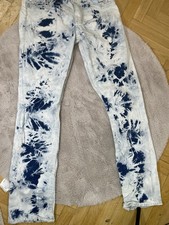 True Religion Jeans Ricky Relaxed Straight Tiedye Gr.33