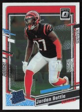 2023 Donruss Optic Jordan Battle #221 Rookie Cincinnati Bengals