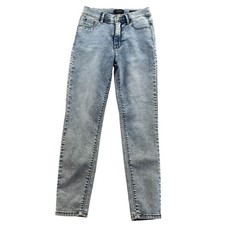 Curve Appeal Womens Jeans Size 4/27 High Rise Minimalist Jegging Skinny Blue