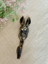 Rabbit Wall Hook, Strong Brass Bathroom Towel Hook, Nursery Hook.