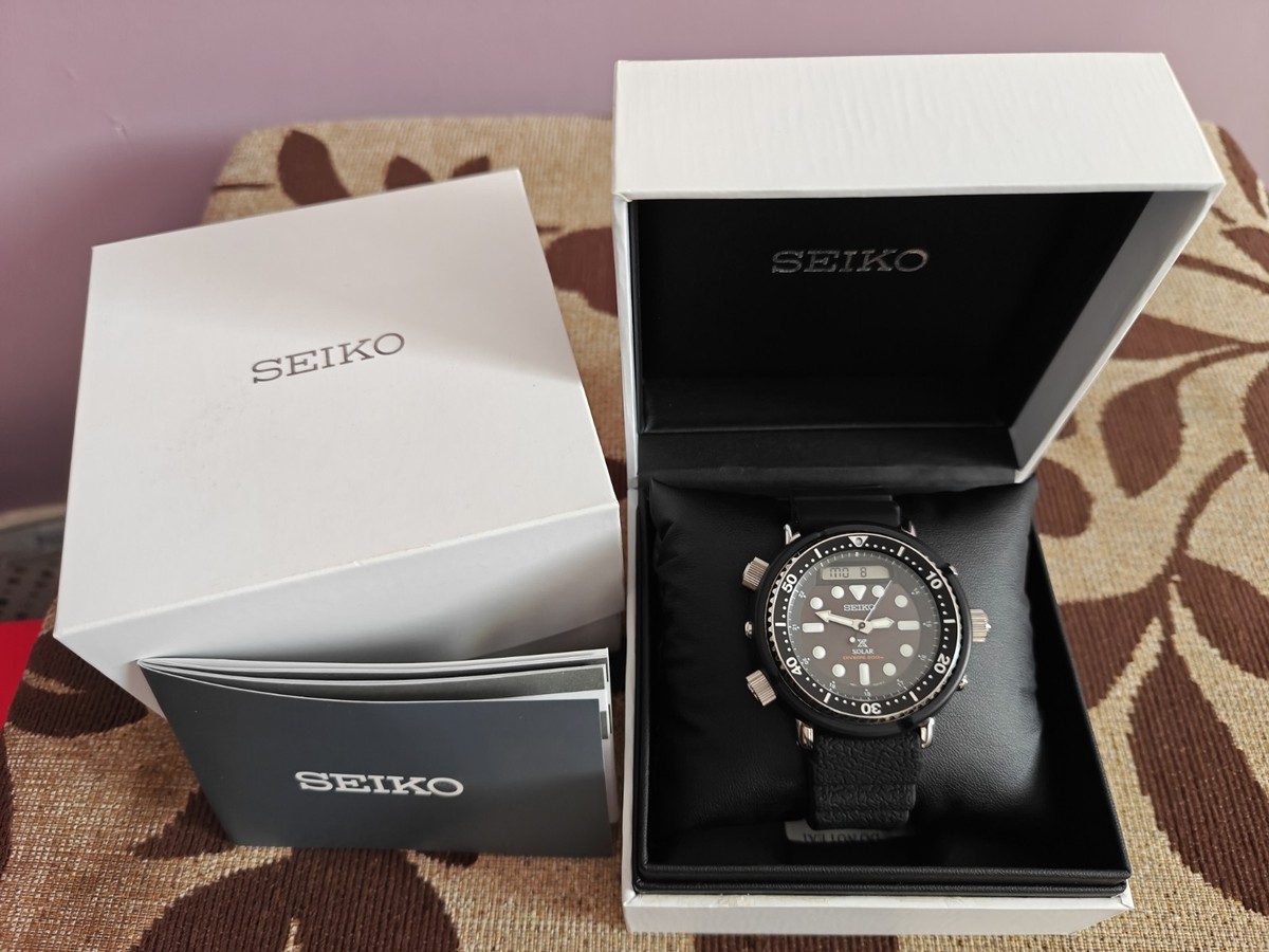 Seiko Prospex Men's Black Watch SNJ025P1 for sale online UK