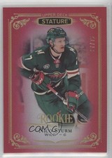 2019-20 Upper Deck Stature Rookies Red 17/75 Nico Sturm #198 0lb7