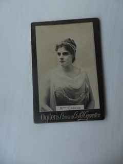 Ogdens Guinea Gold Base B Cont. actress card #48 Mme. Caron