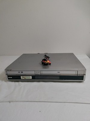 Sony RDR-VX500 VCR DVD Combo Recorder Cables No Remote Tested & Works