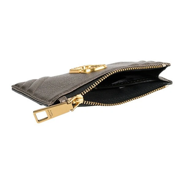 MARC JACOBS THE GLAM SHOT METALLIC TOP ZIP MULTI WALLET S170L01RE21 221 BRONZE - Image 4 of 4