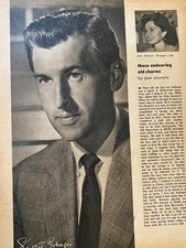 Stewart Granger, Fernando Lamas, Double Full Page Vintage Pinup, aa