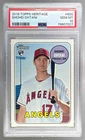 79607027 Shohei Ohtani 2018 Topps Heritage #600 Rookie RC PSA 10