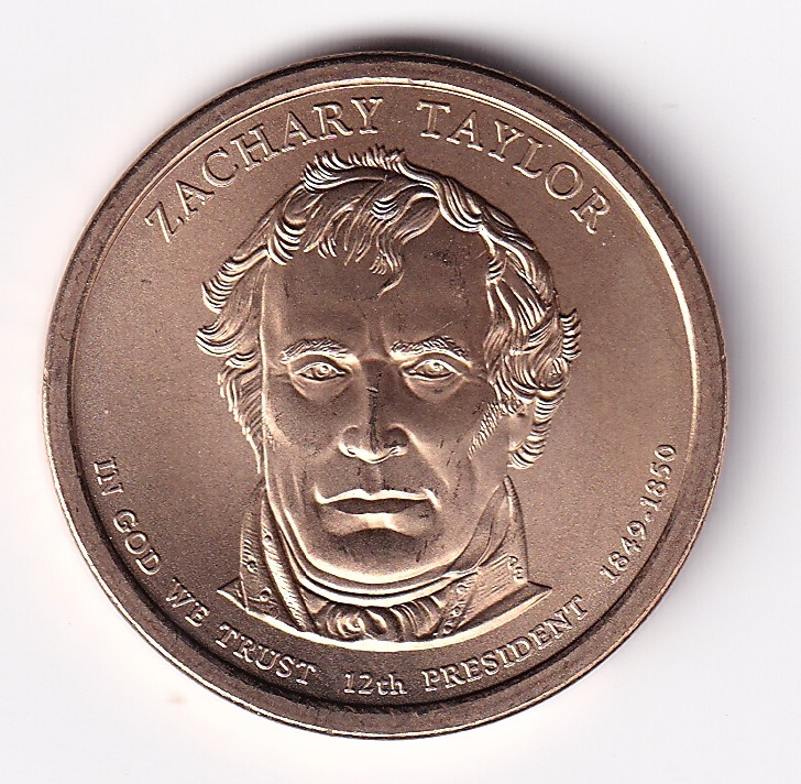 2009 P ZACHARY TAYLOR Presidential $1 Dollar Coin from Mint Set #720