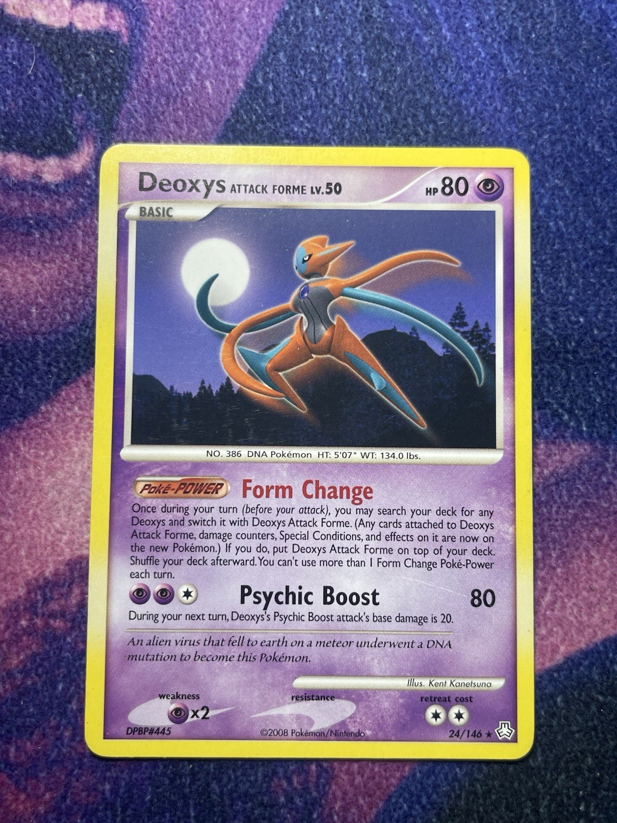 DEOXYS - 24/146 - Legends Awakened - Rare - Pokemon Card LP/NM