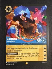 ratigan lorcana card - Nefarious Criminal (Enchanted) Character Classification Lorcana - Reign of Jafar