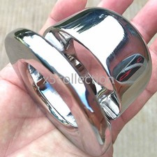 Heavy Stainless Steel Squeeze Scrotum Pendant Ball Stretcher Weight Sleeve