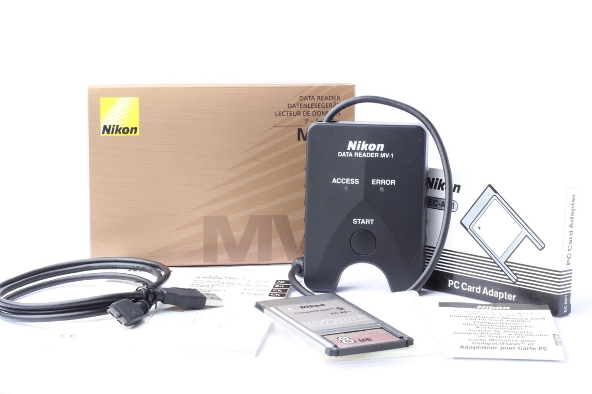 NIKON ニコン DATA READER MV-1 G-1365 Nikon MV-1 Data Reader | Film Camera Accessories | Nikon USA