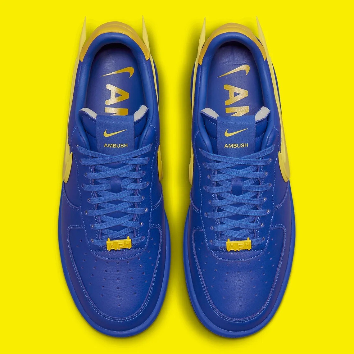 Nike Air Force 1 AMBIUSH 青/黄 Nike Air Force 1 AMBIUSH 青/黄