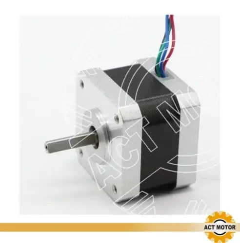 3D-Druckern, CNC-Geräten,1 Stück Nema17-Schrittmotor 17HS3404L14.3P1-X3 – 0,4A, - Bild 1 von 8