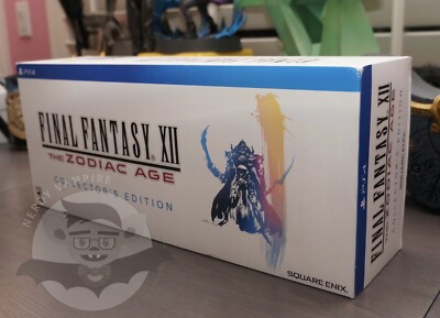 Final Fantasy 12 XII Collectors Edition | *EMPTY Box and Sleeve
