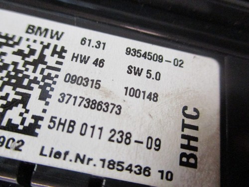 Panel de control de clima BMW MINI aire acondicionado para F55 F56 F57 genuino usado - 9354509 - Imagen 7 de 8