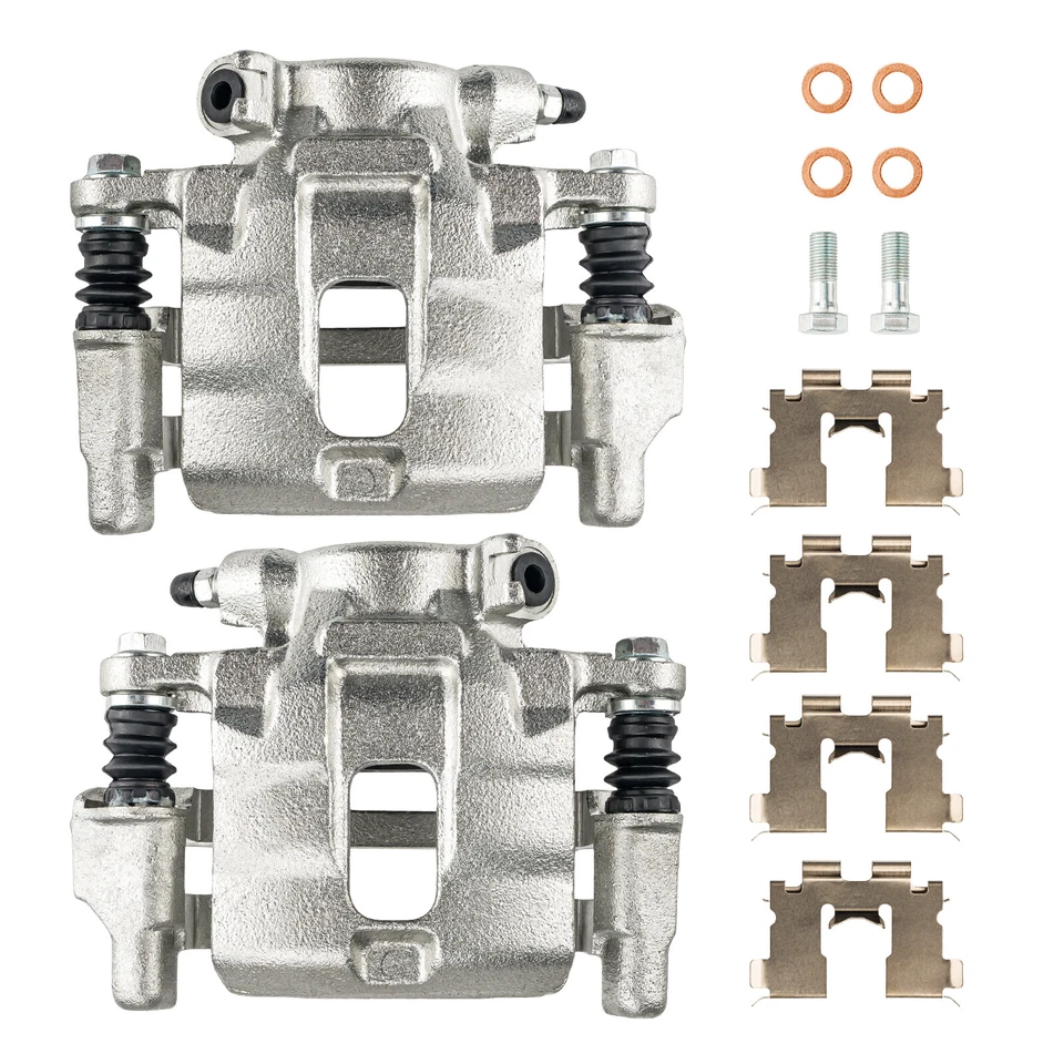 2x Pinza de freno delantera izquierda y derecha con soporte para Chevy Tracker Suzuki X-90 Foto 2 de 4