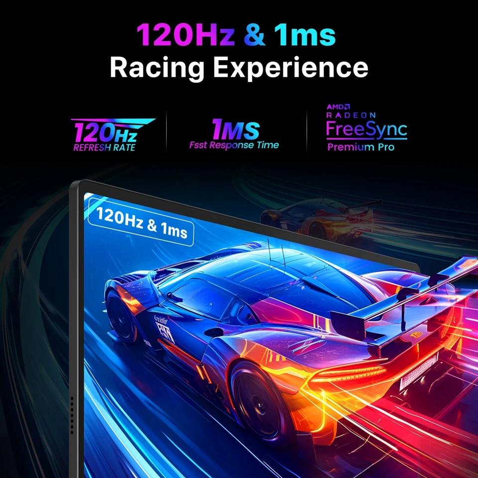 16” OLED 120Hz Gaming Monitor 2880x1800 100%DCI-P3 Portable Monitor PC Screen - Image 4 of 4