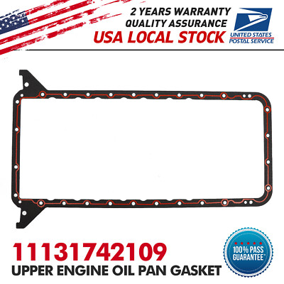 OE Quality Upper Engine Oil Pan Gasket 11131742109 For BMW E34 E39 E32 E38 E31