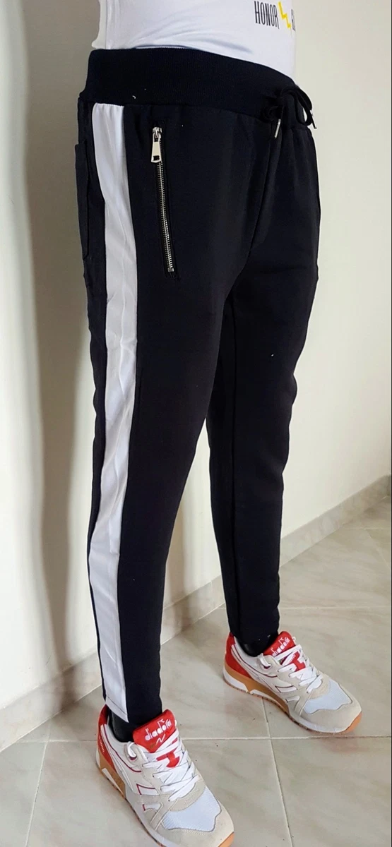 Pantalones de chándal Regular Fit, Negro