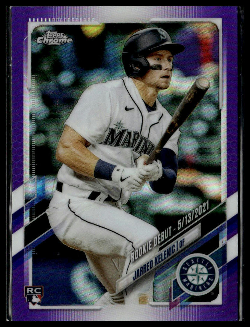 2021 Topps Chrome Update #USC2 Jarred Kelenic Purple Refractor