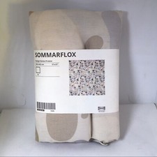 IKEA SOMMARFLOX By Emma Prowse Tablecloth Patterned Stones/multicolor  57x57"