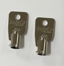  PAA1 - PAA25 Vending Machine Keys SafeCo Brands 2-Keys