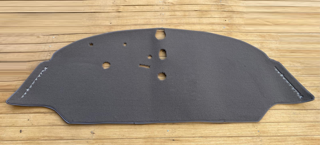 Floor mat mats carpet Gray for VW T1 Bus vanagon camper westfalia 1959